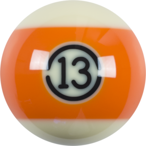 Aramith Tournament Replacement Ball – #13 | Golden Break Billiards